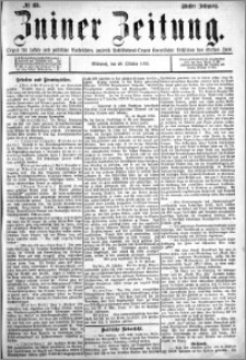 Zniner Zeitung 1892.10.26 R.5 nr 83