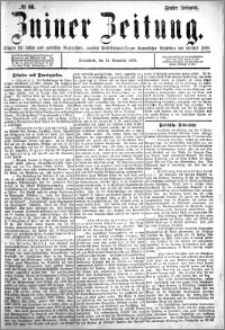 Zniner Zeitung 1892.11.12 R.5 nr 88