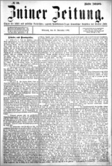 Zniner Zeitung 1892.11.16 R.5 nr 89