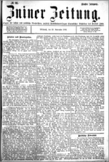 Zniner Zeitung 1892.11.23 R.5 nr 91