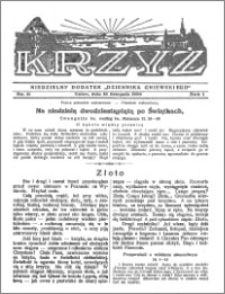 Krzyż 1929, R. 1, nr 11