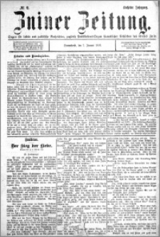 Zniner Zeitung 1893.01.07 R.6 nr 2
