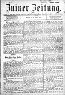 Zniner Zeitung 1893.01.18 R.6 nr 5