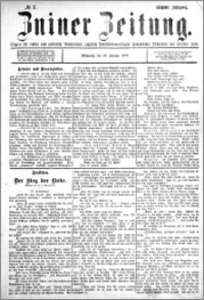 Zniner Zeitung 1893.01.25 R.6 nr 7