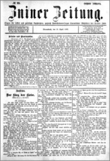 Zniner Zeitung 1893.04.15 R.6 nr 29