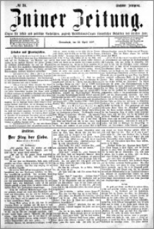 Zniner Zeitung 1893.04.22 R.6 nr 31
