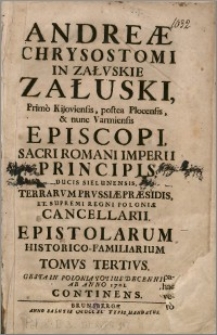Epistolarum historico-familiarum, t. 3