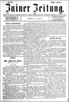 Zniner Zeitung 1893.06.17 R.6 nr 47