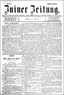 Zniner Zeitung 1893.07.12 R.6 nr 54