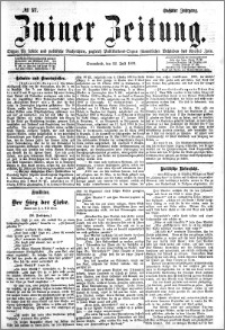 Zniner Zeitung 1893.07.22 R.6 nr 57