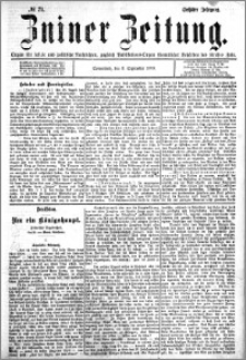 Zniner Zeitung 1893.09.09 R.6 nr 71