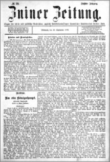 Zniner Zeitung 1893.09.13 R.6 nr 72
