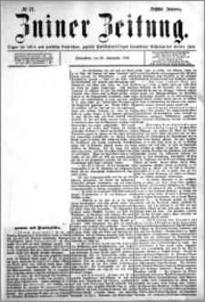 Zniner Zeitung 1893.09.30 R.6 nr 77