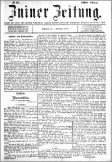 Zniner Zeitung 1893.11.01 R.6 nr 86
