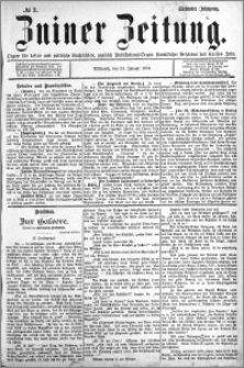 Zniner Zeitung 1894.01.24 R.7 nr 7