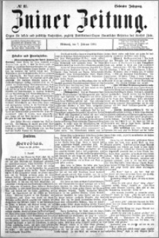 Zniner Zeitung 1894.02.07 R.7 nr 11
