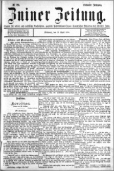 Zniner Zeitung 1894.04.11 R.7 nr 29