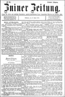 Zniner Zeitung 1894.04.18 R.7 nr 31