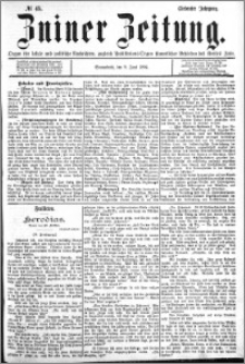 Zniner Zeitung 1894.06.09 R.7 nr 45