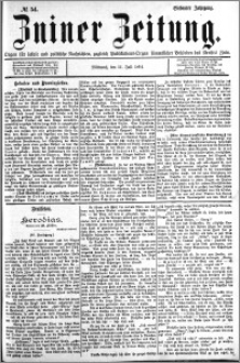 Zniner Zeitung 1894.07.11 R.7 nr 54