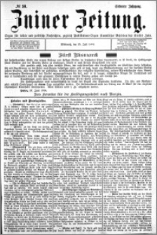 Zniner Zeitung 1894.07.25 R.7 nr 58