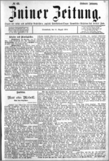 Zniner Zeitung 1894.08.11 R.7 nr 63