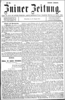 Zniner Zeitung 1894.08.18 R.7 nr 65