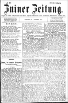 Zniner Zeitung 1894.09.01 R.7 nr 69