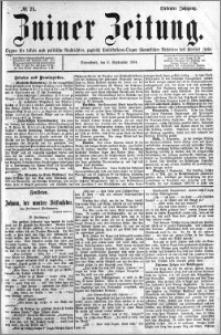 Zniner Zeitung 1894.09.08 R.7 nr 71