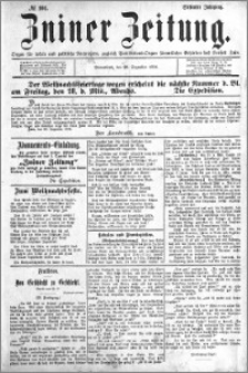 Zniner Zeitung 1894.12.22 R.7 nr 101
