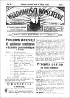 Wiadomości Kościelne : (gazeta kościelna) : dla parafij dekanatu chełmżyńskiego 1933, R. 5, nr 9