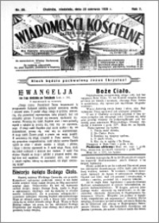 Wiadomości Kościelne : (gazeta kościelna) : dla parafij dekanatu chełmżyńskiego 1935, R. 7, nr 25