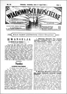 Wiadomości Kościelne : (gazeta kościelna) : dla parafij dekanatu chełmżyńskiego 1935, R. 7, nr 29