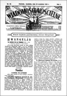 Wiadomości Kościelne : (gazeta kościelna) : dla parafij dekanatu chełmżyńskiego 1935, R. 7, nr 39