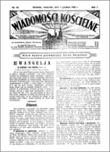 Wiadomości Kościelne : (gazeta kościelna) : dla parafij dekanatu chełmżyńskiego 1935, R. 7, nr 48