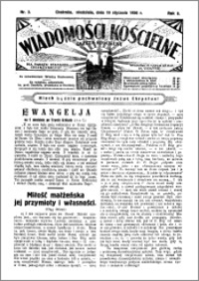 Wiadomości Kościelne : (gazeta kościelna) : dla parafij dekanatu chełmżyńskiego 1936, R. 8, nr 3