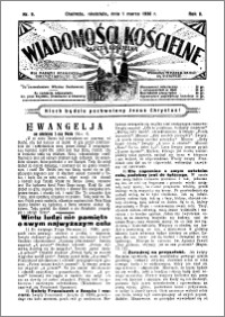 Wiadomości Kościelne : (gazeta kościelna) : dla parafij dekanatu chełmżyńskiego 1936, R. 8, nr 9