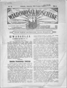Wiadomości Kościelne : (gazeta kościelna) : dla parafij dekanatu chełmżyńskiego 1936, R. 8, nr 10