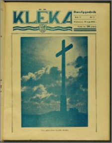 Klëka 1938, R. 2, nr 9