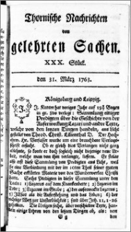 Thornische Nachrichten von Gelehrten Sachen, 1763.03.31 nr 30