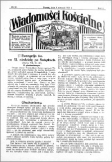 Wiadomości Kościelne : przy kościele św. Jana 1930-1931, R. 2, nr 37