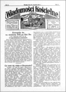 Wiadomości Kościelne : przy kościele św. Jana 1930-1931, R. 2, nr 43
