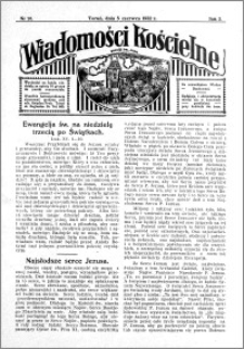 Wiadomości Kościelne : przy kościele św. Jana 1931-1932, R. 3, nr 28