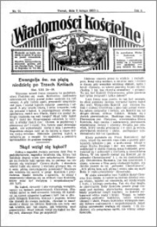 Wiadomości Kościelne : przy kościele św. Jana 1932-1933, R. 4, nr 11