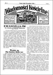 Wiadomości Kościelne : przy kościele św. Jana 1934-1935, R. 6, nr 3