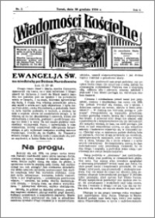 Wiadomości Kościelne : przy kościele św. Jana 1934-1935, R. 6, nr 5