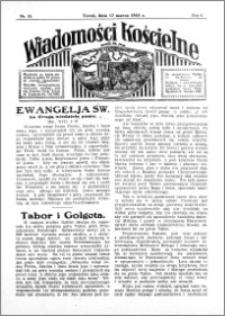 Wiadomości Kościelne : przy kościele św. Jana 1934-1935, R. 6, nr 16