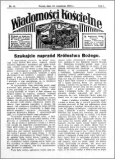 Wiadomości Kościelne Parafii św. Jana 1934-1935, R. 6, nr 42