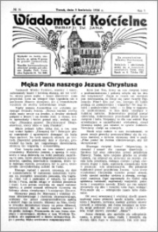 Wiadomości Kościelne : przy kościele św. Jana 1935-1936, R. 7, nr 19
