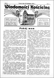 Wiadomości Kościelne : przy kościele św. Jana 1935-1936, R. 7, nr 21